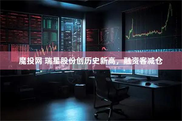 魔投网 瑞星股份创历史新高，融资客减仓