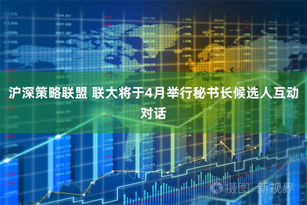 沪深策略联盟 联大将于4月举行秘书长候选人互动对话